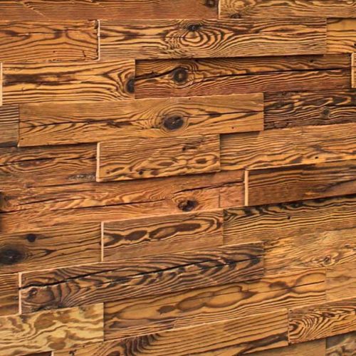 3D Wandverkleidungen handgehackt